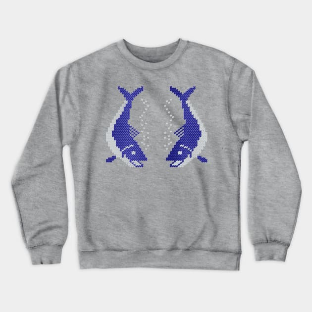 Jessica Fletcher's Fish Sweater Crewneck Sweatshirt by MurderSheWatched